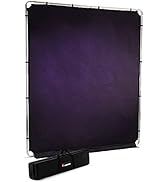 Manfrotto EzyFrame Vintage Background Kit - Colour Sage - Collapsible - Aluminium Frame - 2 metre...