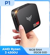 Three computer components shown: AMD Ryzen processor box, RAM module, and what appears to be an SSD or storage device, arranged horizontally.
