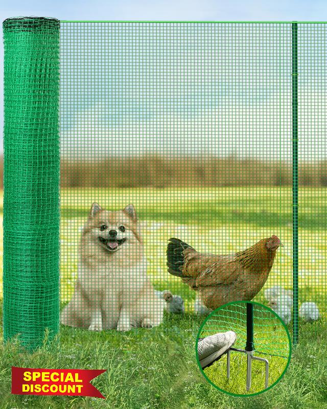 Temporary Fence with Posts