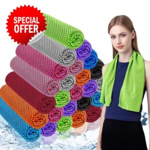 30Pack Cooling Towels for neck