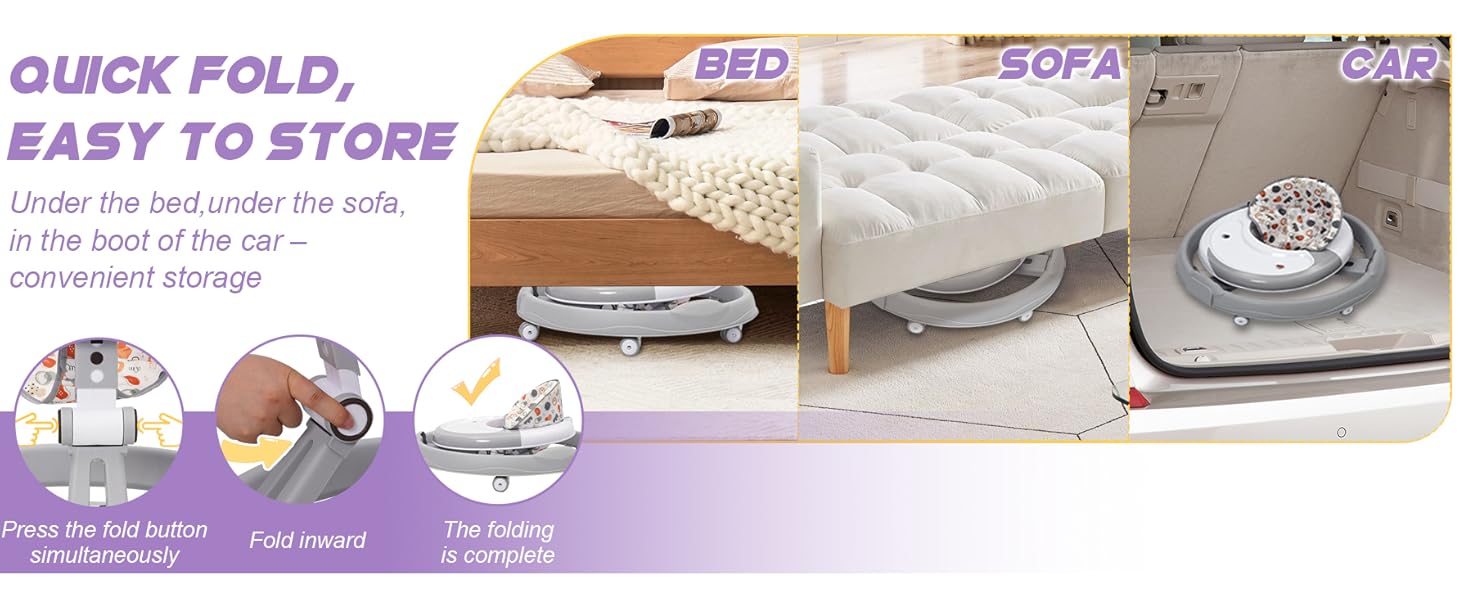 Text reads 'PYRAMID ANTI-ROLLOVER DESIGN'. Multiple product demonstration images showing geometric patterns and anti-tipping features of a structure or device.