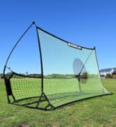 QUICKPLAY Tekkers GS Trainer 3-in-1: Rebounder and 7x5' Goal for Powerful Practice. Large, Ultra-...