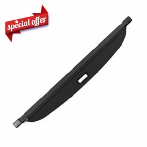 Retractable Rear Trunk Parcel Shelf For Benz ML W164 2006-2011 Retractable Trunk Cargo Cover Parcel Rack Waterproof Shield Privacy(Leather)
