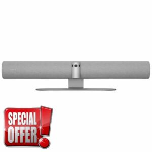 Jabra 8200-237 PanaCast 50 Panoramic 4K UHD Video Bar –13MP Multi Camera Array