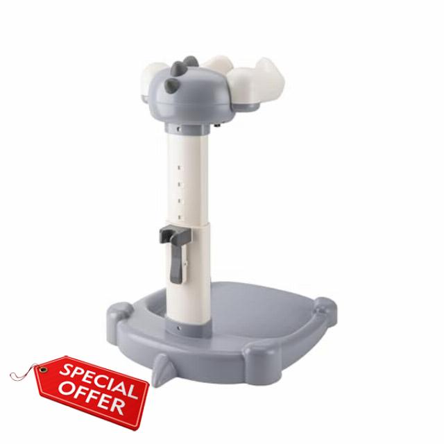 simpa Baby Shower Stand Support White & Grey 49 x 37 x 69cm