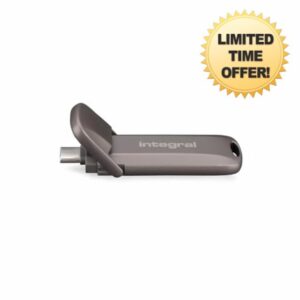 Integral USSD 512GB Turbo-C USB 3.2 Gen 2x2 Metal Flash Drive