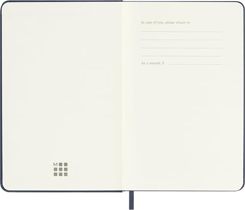 Hard Cover 12 Month Diary with Space for Notes and Elastic Closure