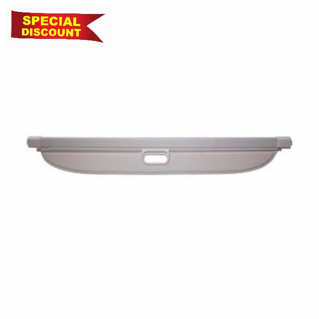 Rear Trunk Parcel Shelf Rear Trunk Cargo Cover For ML W164 ML320 300 350 400 500 2006-2012 Partition Curtain Screen Shade Shield Rear Cargo Luggage Shield(Beige)