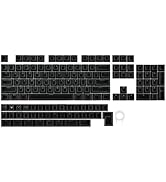 EPOMAKER Lusterfly Jelly Keycaps Set - 123 Keys Double-Shot Laser Engraved, MDA Profile, ABS+PC, ...
