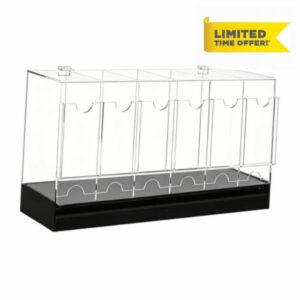Dispenser Premium Acrylic Booster Box Card Organizer Storage Pack Display Case Easy Access Suitable for collectors hobby storage