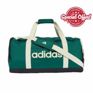 adidas Unisex Essentials Linear Duffel Bag Duffel_Bag