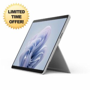 Microsoft Surface Pro 10 Intel Core Ultra 5 256GB 33 cm (13") 8GB Wi-Fi 6E (802.11ax) Windows 11 Pro Platinum (Renewed)