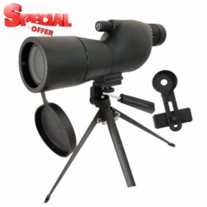 Enhanced 25-75x60mm Observation Scopes with Premium Glass Clear Images Any Weather Extended Spotting