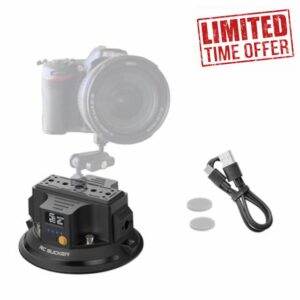 4.5" Electric Vacuum Suction Cup Camera Mount