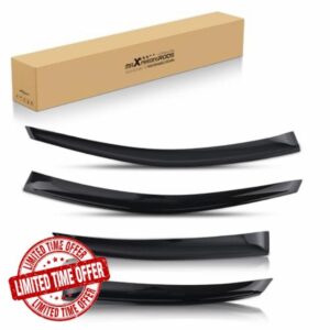 maXpeedingrods 4Pcs Wind Deflectors Visors Kit for Ford Focus MK2 2004-2011