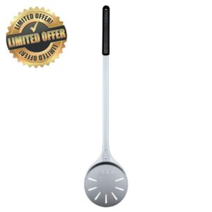 ooni Pizza Turning Peel - 7 Inch Aluminum Perforated Pizza Peel