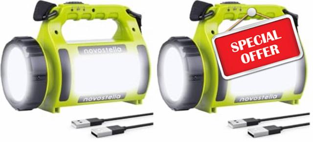 NOVOSTELLA Rechargeable LED Torch