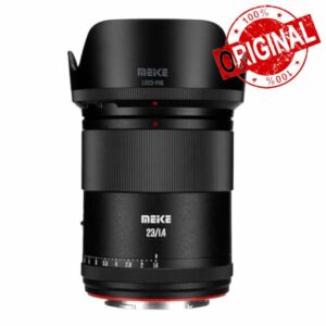 Meike 23mm F1.4 Ultra Wide Angle APS-C Frame Auto Focus Fixed Prime Portrait Lenses for Sony E Mount Mirrorless Cameras ZV-E10 FX30 A6600 A6400 A5000 A5100 A6000 A6100 A6300 A6500 A67