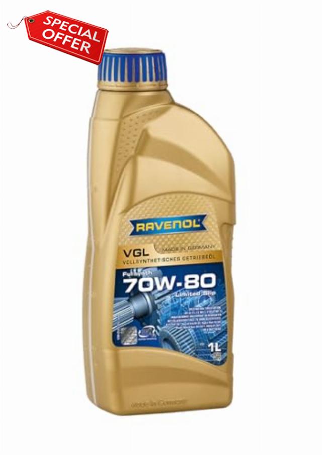 RAVENOL VGL 70W-80 LIMITED SLIP LS FLUID 1 LITRE
