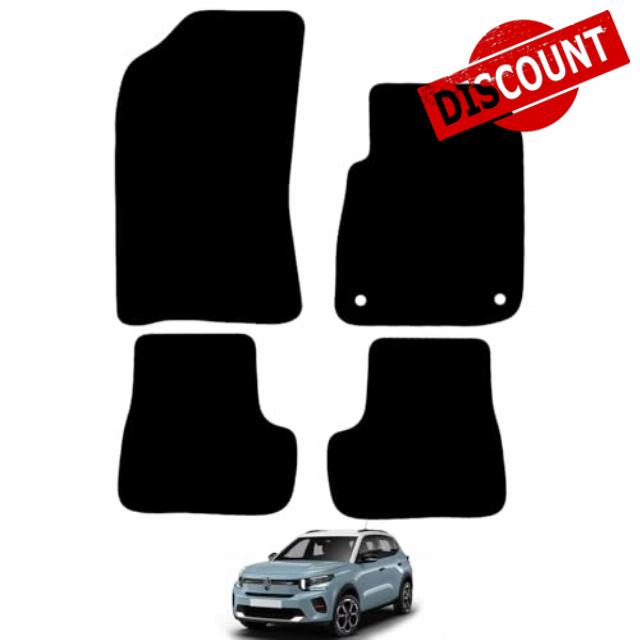 Citroen C3 (Manual Gearbox) 2025+ Onwards Car Mats UK-Made Tailored Fit Carpet Floor Mats Full Coverage Compatible Accessory by Carsio