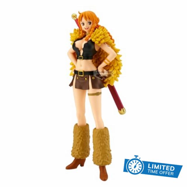 Banpresto Glitter & Glamours Nami Elbaph Style | One Piece Figure | 22cm PVC Collectible | Official Bandai Spirits Statue | Display Model | Non‑Articulated Anime Figure