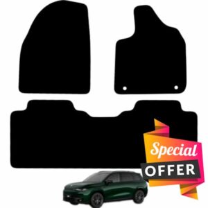 Leapmotor C10 2024+ Onwards Car Mats UK-Made Tailored Fit Carpet Floor Mats Full Coverage Compatible Accessory Black Trim