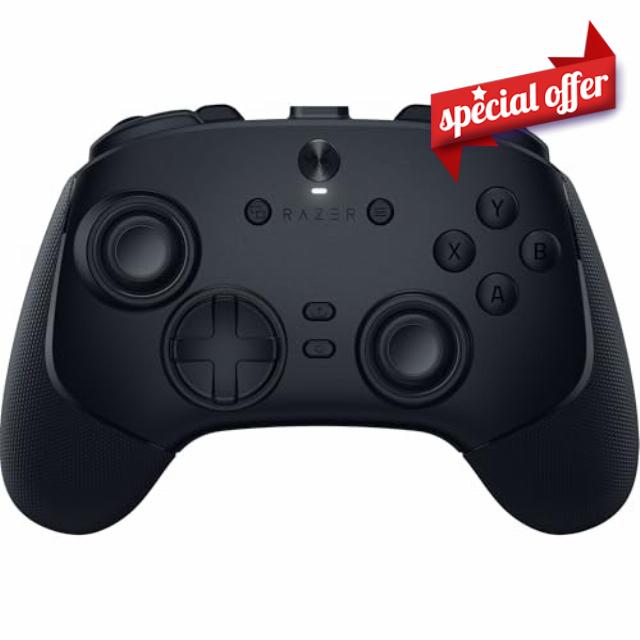 Razer Wolverine V3 Pro wireless controller for Xbox and PC - Black (Renewed)