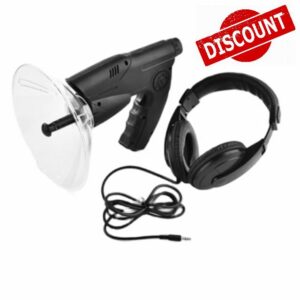 Parabolic Listening Device with 8x Monocular