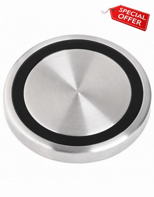 Control Dial for Neff Induction Hob Twistpad Magnetic Silver Chrome