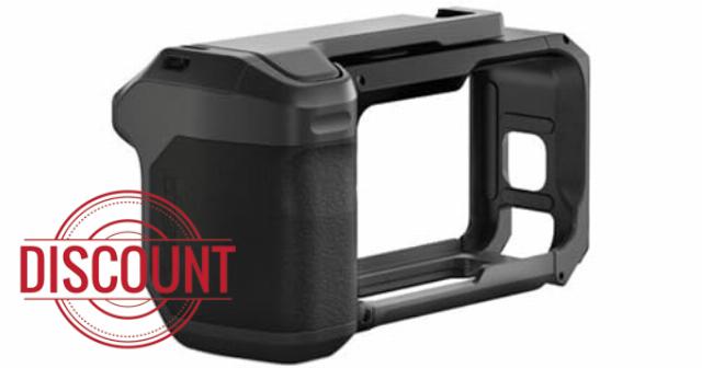 GoPro Point-and-Shoot Grip (Ergonomic | Durable | Adaptable/For MISSION 1 Series) - Official GoPro Accessory