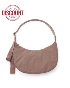 BAGGU Unisex Medium Nylon Crescent Bag Crossbody