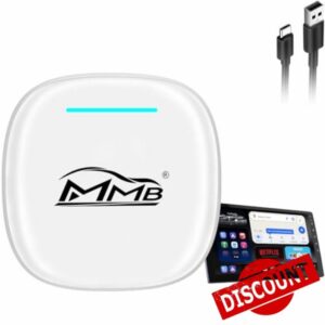 MMB CarPlay Adapter Magic Box Carplay 2026 Newest Android 15 Multimedia Video Ai Box