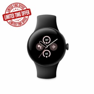 Google Pixel Watch 2 with Fitbit Heart Rate Monitor