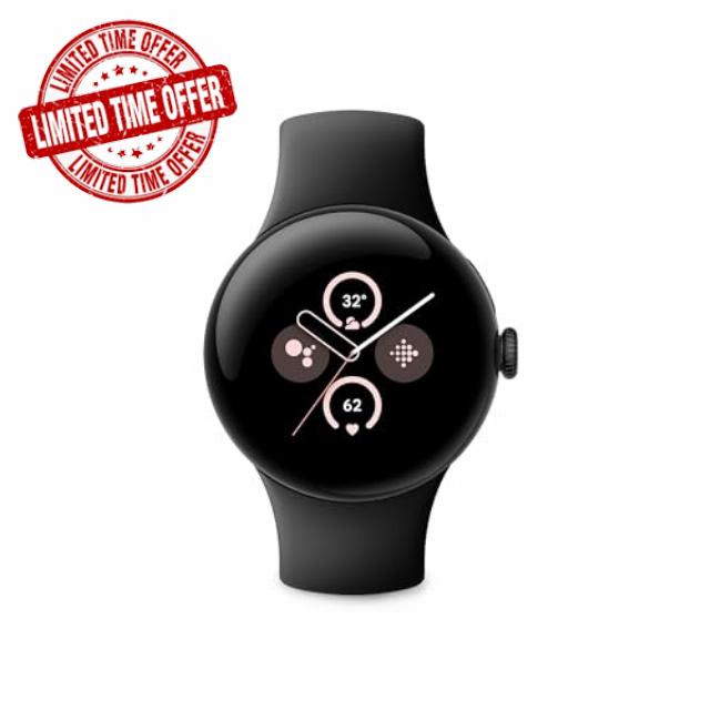 Google Pixel Watch 2 with Fitbit Heart Rate Monitor