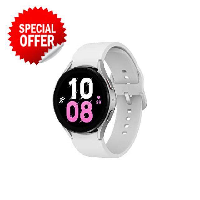 Samsung SM-R910NZSAEUA Galaxy Watch5 Bluetooth NFC GPS Aluminium 44mm Silve
