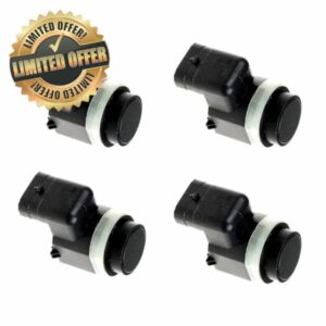 PEIOUK 66209139867 Parking Assist Sensors Reverse Backup Park Sensor 4PCS Compatible with 5 Series F10 F11 F07 6 Series F06 F13 F12 7 Series F01-F04 X3 F25 X5 E70 X6 E71 E72 662091278