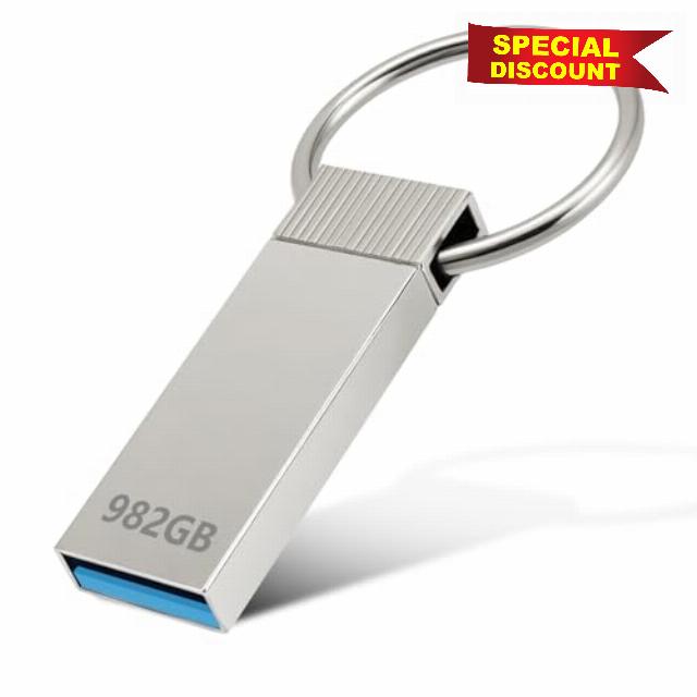 USB Stick 982GB High Speed USB Flash Drive Waterproof Memory Stick Large Storage USB Drive Portable USB Memory Sticks for PC/Laptop/Compute