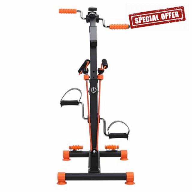 Hand Arm Leg Knee Pedal Exerciser for Seniors
