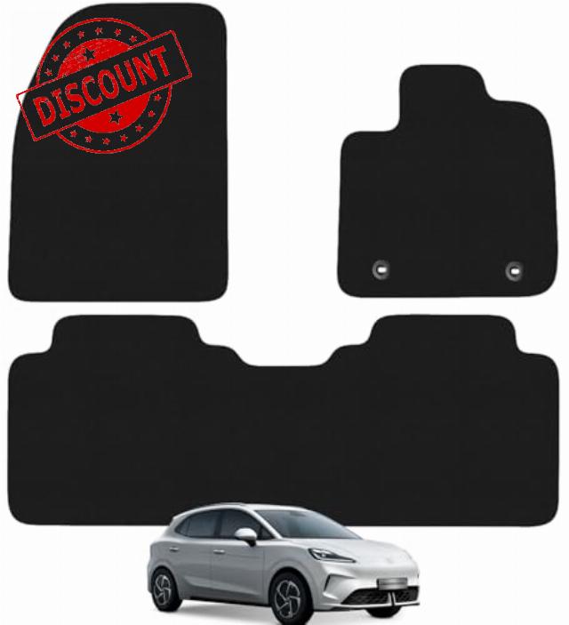 MG4 EV Urban 2026+ Onwards Car Mats Tailored Fit Carpet Black Anti-Slip Backing Waterproof Floor Mats Set Custom Fi