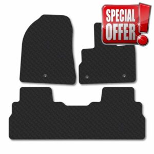 Kia EV5 (2025+) 5mm Rubber Car Mats Compatible Premium Durable Tailored Fit Heavy-Duty Floor Mats Set Accessory Waterproof Durable Custom Fit Water Resistant Easy-Clea