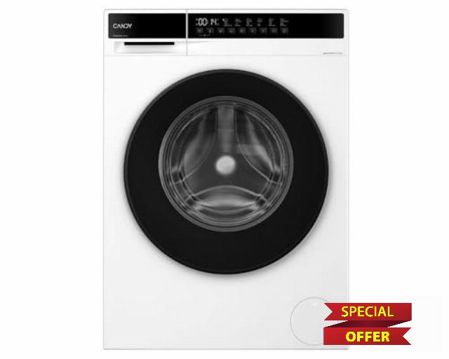 Candy - EY48SB8-8KG Load Capacity - 1400 RPM - A Rated - Delay Timer - 12 Wash Programmes - White Freestanding Washing Machine - White - Height x Width x Depth (cm) - 85x59x53           [Energy Class A]