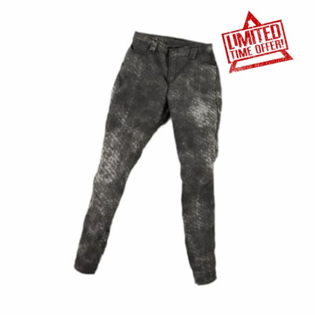 1 Piece 1/6 Scale Action Figure Doll Pants Miniature Suit Pants Long Model Clothing Cloth Material Diy Outfit Accessories Suitable for Collectible Dis