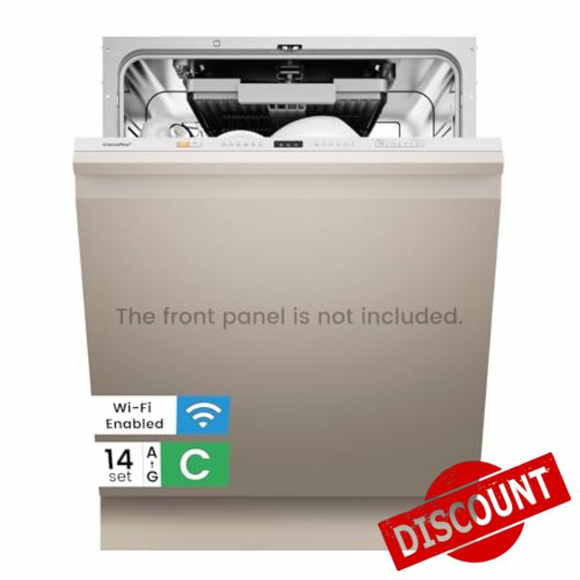 COMFEE' Fully Integrated Dishwasher with 14 Place Settings