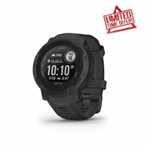 Garmin [Renewed Instinct 2 SOLAR GPS 45mm Smartwatch