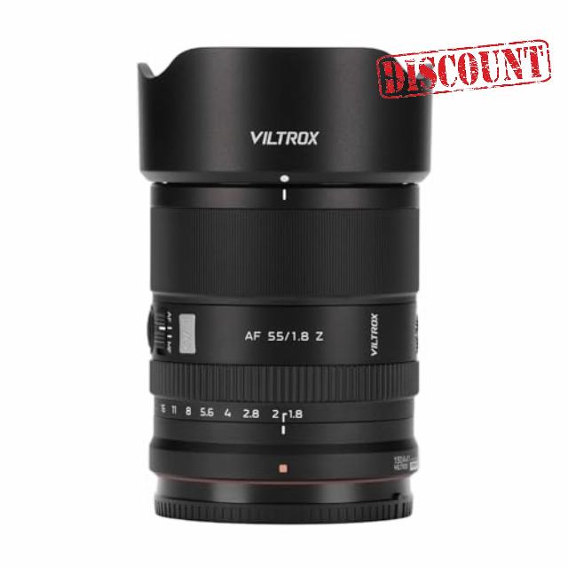 Viltrox AF 55mm F1.8 EVO APO Full Frame Auto Focus Prime Lens with Wide Aperture (for Sony FE)