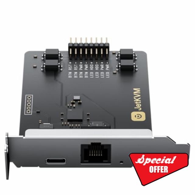 JetKVM IP KVM ATX Power Control Extension Board