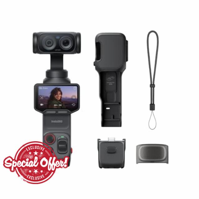 Insta360 Luna Ultra - 8K Vlogging Camera with Dual Leica Lenses