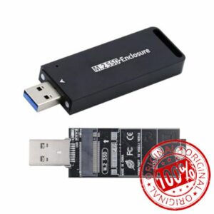 USB 3.0 to Dual Protocol Channel NVME M-key M.2 SATA 2242 2230 SSD External PCBA Case Conveter Adapter RTL9210B Chipse