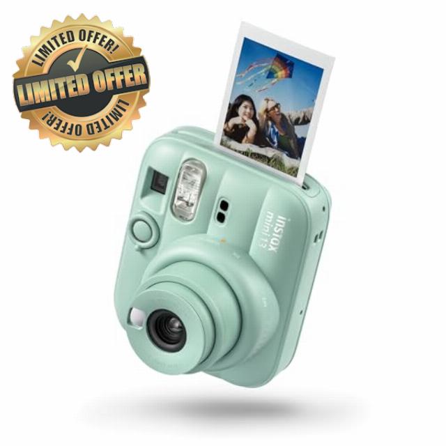 instax mini 13 instant camera with built-in Automatic flash