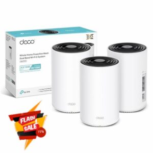 TP-Link Deco PX10(3-pack) AX1500Mbps +AV1000 Powerline Mesh WiFi 6 System